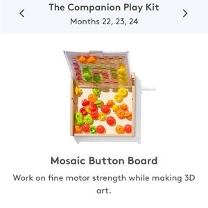 Lovevery Mosaic Button Board MISSING PIECES